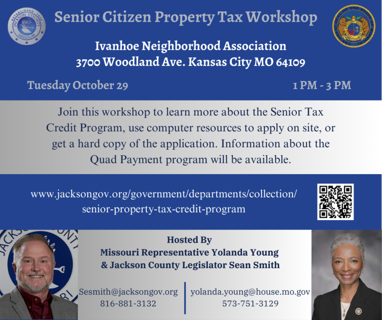 Senior Property Tax Workshop